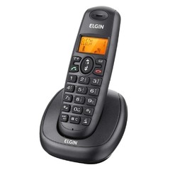 Telefone sem fio TSF7001 Alcance 50 Metros Display LCD Identificador de chamadas Elgin