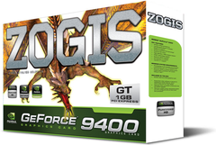 PLACA DE VIDEO ZOGIS Geforce 9400 Gt 1gb Ddr2 Pci-e 2.0 Placa