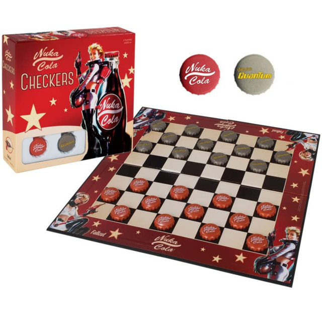 Fallout Nuka-Cola Checkers - Damas - hadriatica