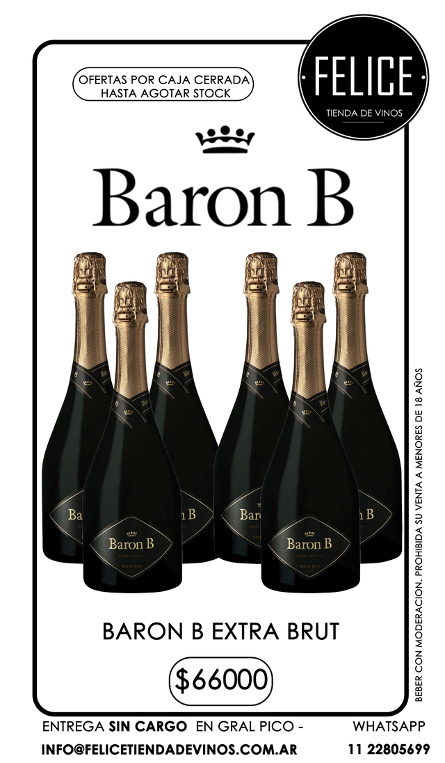 BARON B EXTRA BRUT - Comprar En Felice Tienda De Vinos