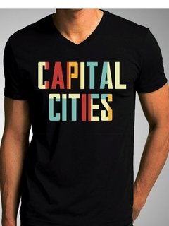 Playera Capital Cities Album Kangaroo Court Logo Safe Sound - comprar en línea