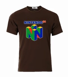 Playeras Nintendo 64 Logo Nostalgico Original 100% Algodon