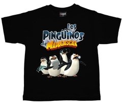 Playera Pinguinos Madagascar Todas Las Talla1 2 100% Calidad