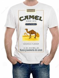 Playeras O Camiseta Camel, Estilo Cigarros 100% Nuevas en internet