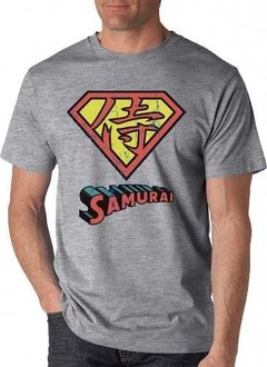 Playera Superman Logo Samurai En Japones De Coleccion en internet