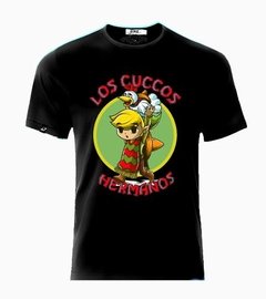 Playera Zelda Link Breaking Bad Los Pollos Hermanos Logo!! - tienda en línea