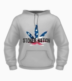 Sudadera Stoner Nation High Marihuana 100% Adiccion Pura - comprar en línea