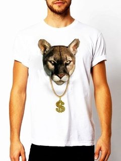 Playeras O Camiseta Puma Estilo Gangster Con Cadena De Oro - Jinx