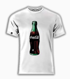 Playera Classica Coca Cola Logo Botella Vintage Femsa