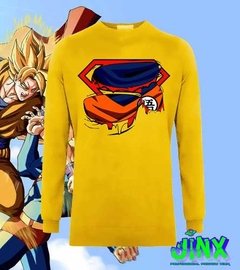 Playera Goku Vs Superman Logo Dc Comics Edicion Especial - tienda en línea