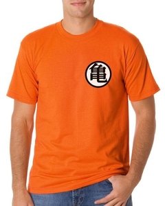 Playera O Camiseta Dragon Bal Traje Goku Entrenamiento Logo