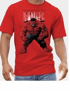 Playera Red Hulk (hulk Rojo) Figura De Comic Edicion Especia
