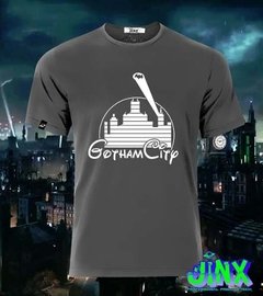 Playera Gotham + Disney Castillo Ciudad De Batman, Gordon - Jinx