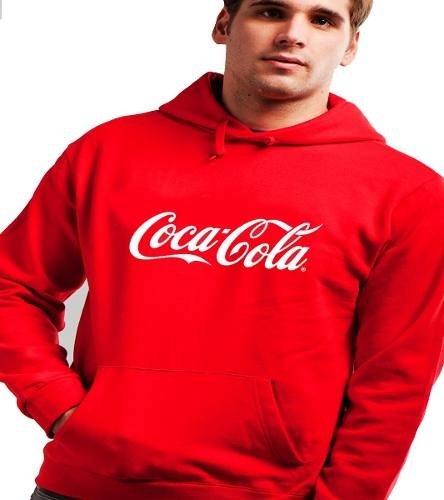 Sudadera De Coca Cola Logo Clasico De Coleccion