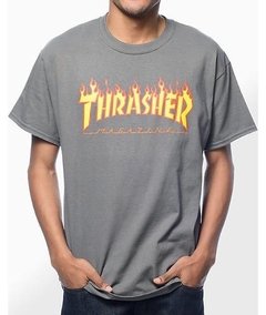 Playeras Thrasher Flame Magazine - comprar en línea