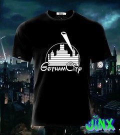 Playera Gotham + Disney Castillo Ciudad De Batman, Gordon - comprar en línea