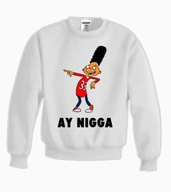 Sudadera Hey Arnold Gerald Nigga 100% Calidad Con Algodon - Jinx