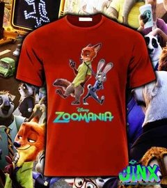 Playeras O Camisetas Disney Zootopia 1, 2 De Estreno Flash - Jinx