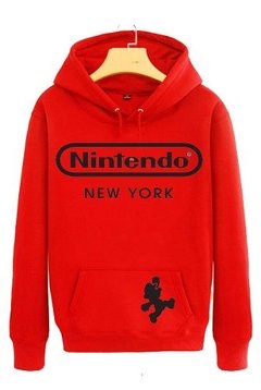 Sudadera Nintendo Logo De Wii U C/gorra Especial Edition - comprar en línea