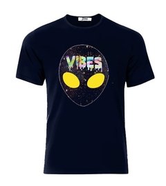 Playeras Alien Vibras Marcianas Cara Universo Nuevo Colores