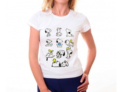 Playera best sale snoopy mujer