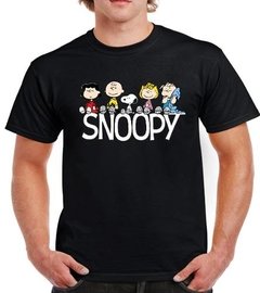 Playera Snoopy Charlie Brown Todos Los Personajes