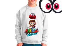 Sudadera Nintendo Mario Odyssey Amiibo Switch U Nuevo - comprar en línea