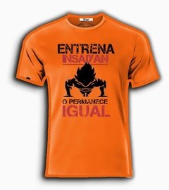 Playeras O Camiseta Entrena Insayan Goku Vegeta Gym - tienda en línea