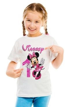 Playera Mimi Disney Cumpleños Fiesta Mickey Personalizada!!