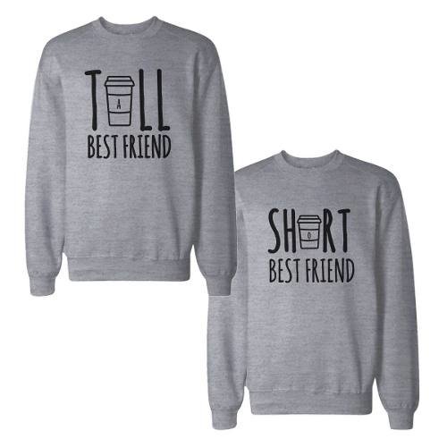 Sudaderas Alto Y Bajo Best Friend Coffee Starbucks Para Pare