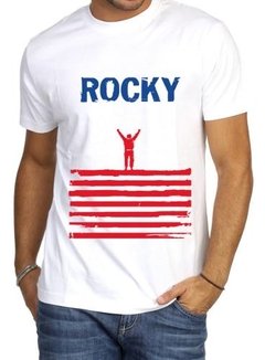Playeras Rocky Envio Gratis Logo Clasico Oro 100% Calidad en internet