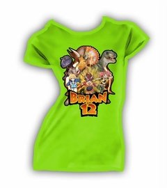 Playera O Camiseta Dino Rey Personalizada Todas Tallas!!! - comprar en línea