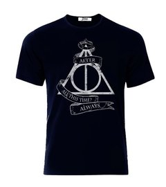 Playera Harry Potter After Always Reliquias De La Muerte Log - tienda en línea