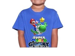 Playera Super Mario Galaxy 4 Diferentes 2,3,4, Wii U en internet
