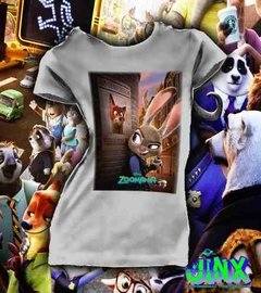 Playeras O Camisetas Disney Zootopia 1, 2 De Estreno Flash