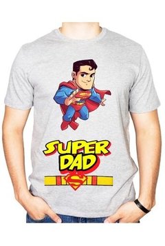 Playera Super Dad Super Papa Superman Personaje Cinturon