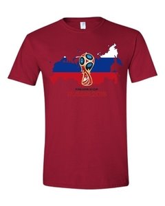 Playera Russia 2018 Mundial Futbol Soccer - comprar en línea