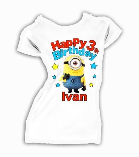 Playeras de best sale minions para niños