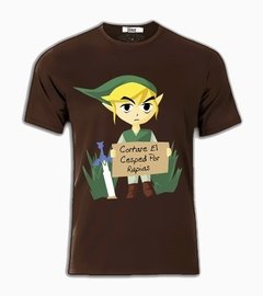 Playeras O Camiseta Zelda Link *corto Cesped Por Rupias*