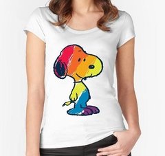 Playera Camiseta Snoopy Colors 100% Nueva