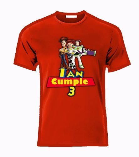 Playeras de discount cumpleaños toy story