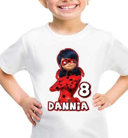 CAMISETA NIÑA LADYBUG