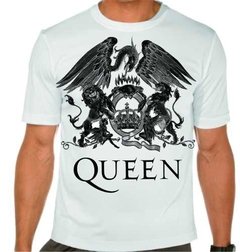 Playera Queen Logo Original Grupo Freddie Mercury (unisex) en internet