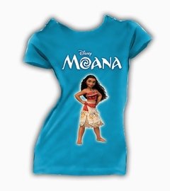 Playera Personalizada Moana Disney C/nombre Todas Las Tallas - comprar en línea