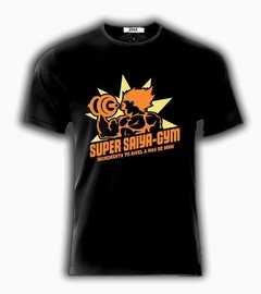 Playera Para Gym Dragon Ball Gimnasio Vegeta Super Saiyayin en internet