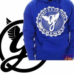 Sudadera C/gorr Grimey Burning Looting Para Dama Y Caballero