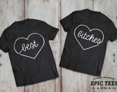 Blusas o Camiseta Sudaderas Best Bitches - tienda en línea