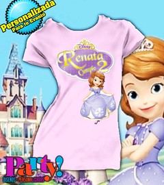 Playera Personalizada Princessa Sofia Disney