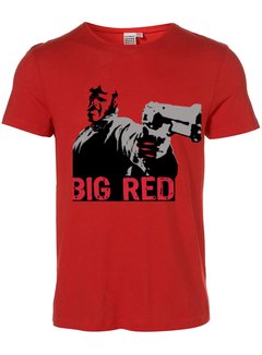camiseta, rojo, hellboy,