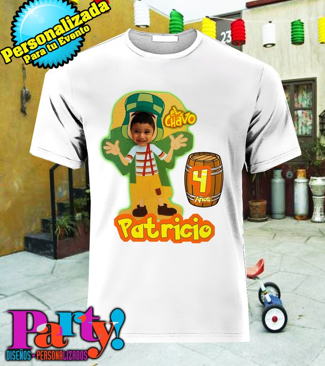 Camisetas personalizadas del chavo del sales 8